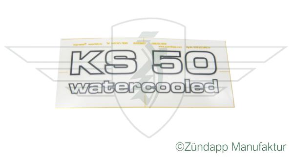 Decal "KS 50 Watercooled"